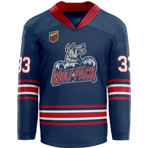 AGHF Hartford Jr. Wolfpack Adult Player Hybrid Jersey