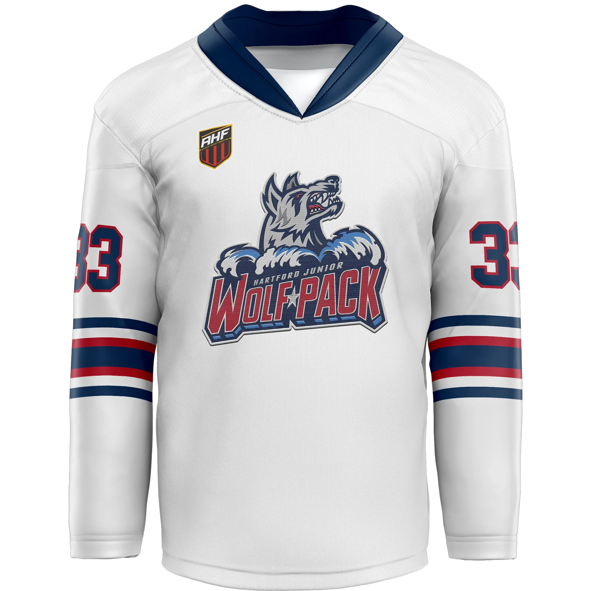 AHF Hartford Jr. Wolfpack Adult Goalie Hybrid Jersey