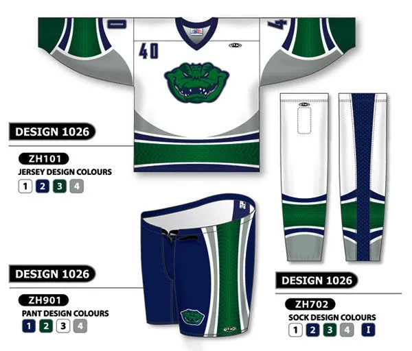 Athletic Knit Custom Sublimated Hockey Uniform Design 1026