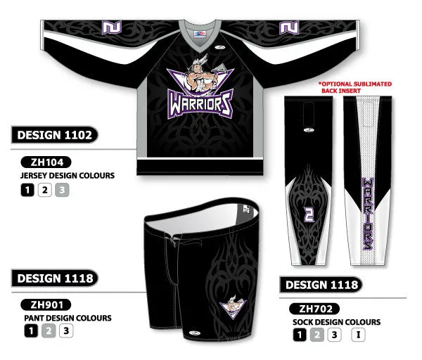 Athletic Knit Custom Sublimated Hockey Uniform Design 1102