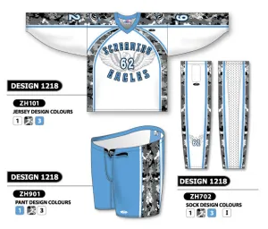 Athletic Knit Custom Sublimated Hockey Uniform Design 1218