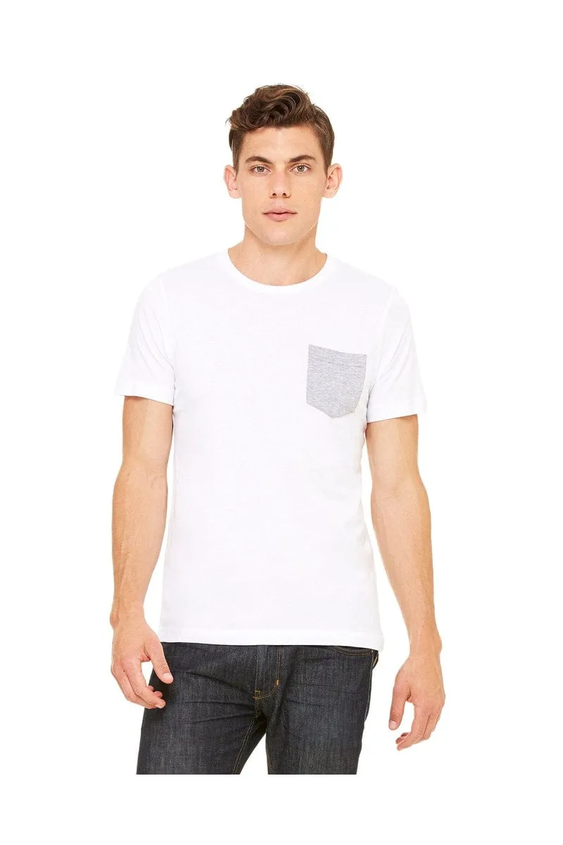 Bella Canvas 3021: Men's Jersey Pocket T-Shirt