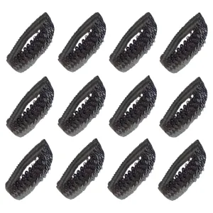 Black Sequin Headbands - 12 Pack