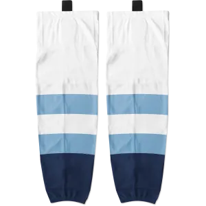 Blue Knights Sublimated Tech Socks - White