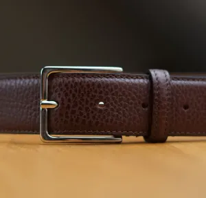 Cocco Brown 100% Leather Belt