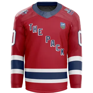 CT Wolfpack South Player Jersey - Red