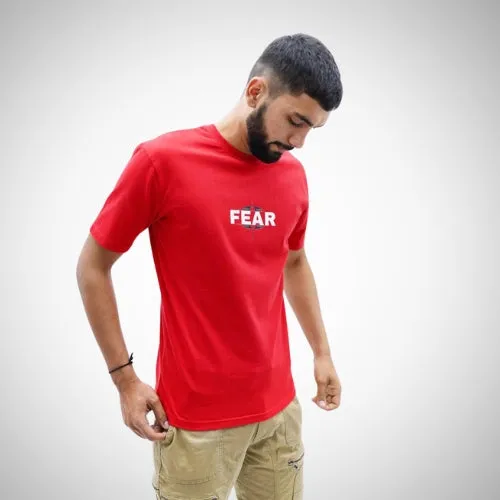 Demon Wear's Reality "Fear" Graphic T-Shirt Combo pack of 2 for Him