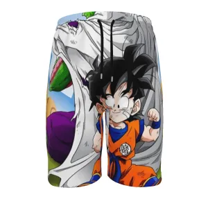 Dragon Ball Amazing Master Piccolo Train Strong Kid Gohan  Men‘s Beach Shorts