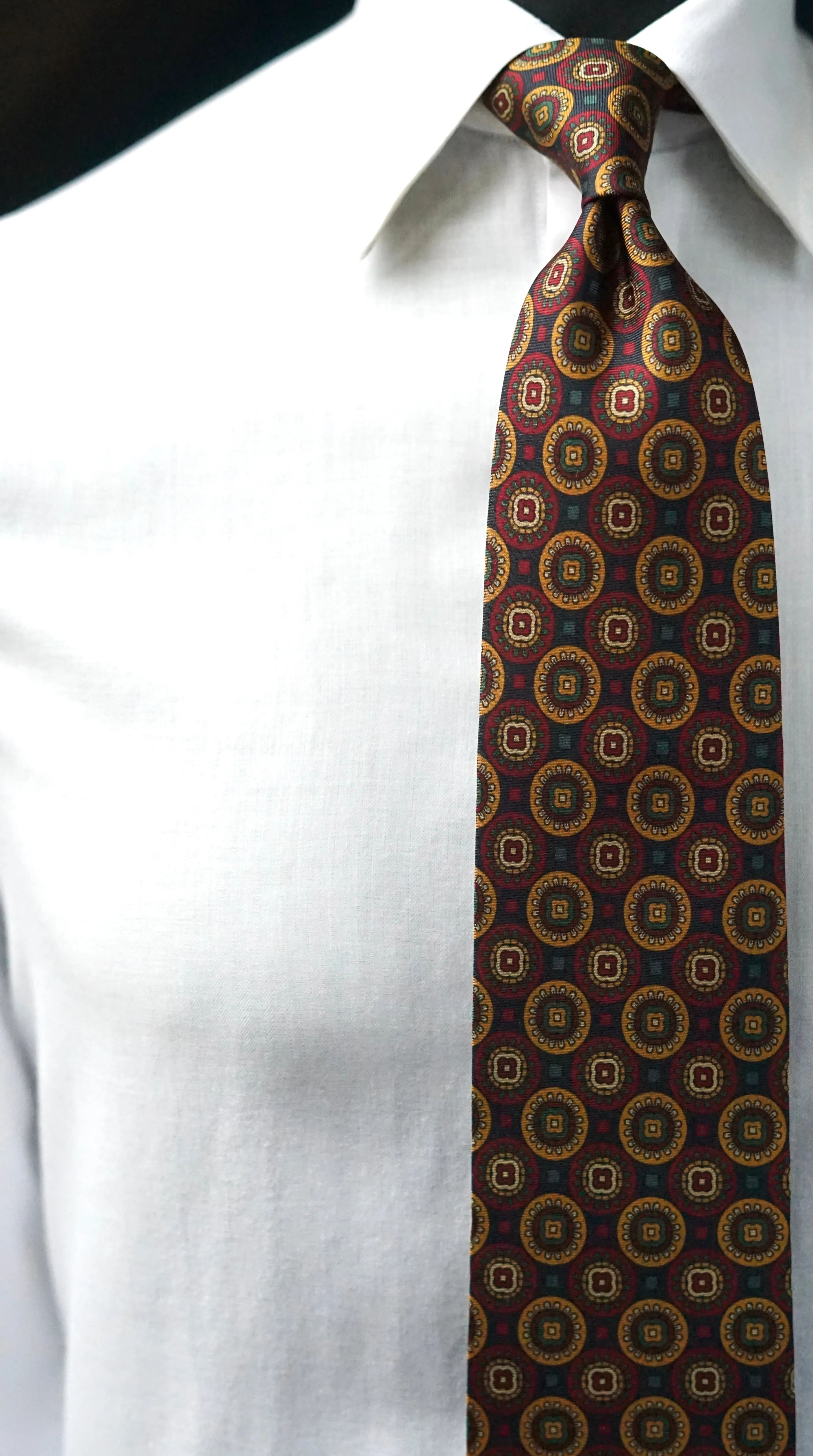 Eclipse of Barbera Silk Necktie