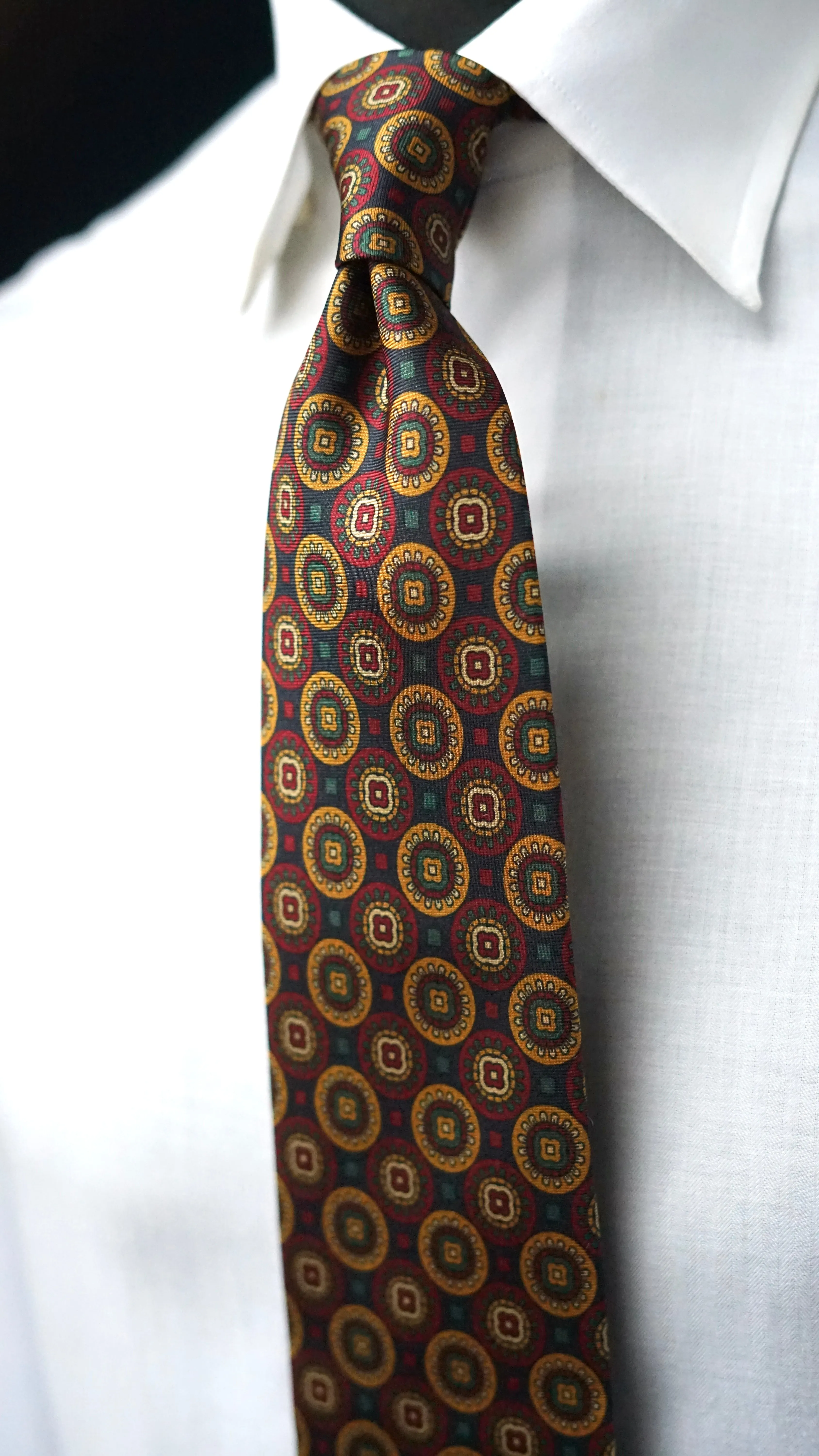 Eclipse of Barbera Silk Necktie