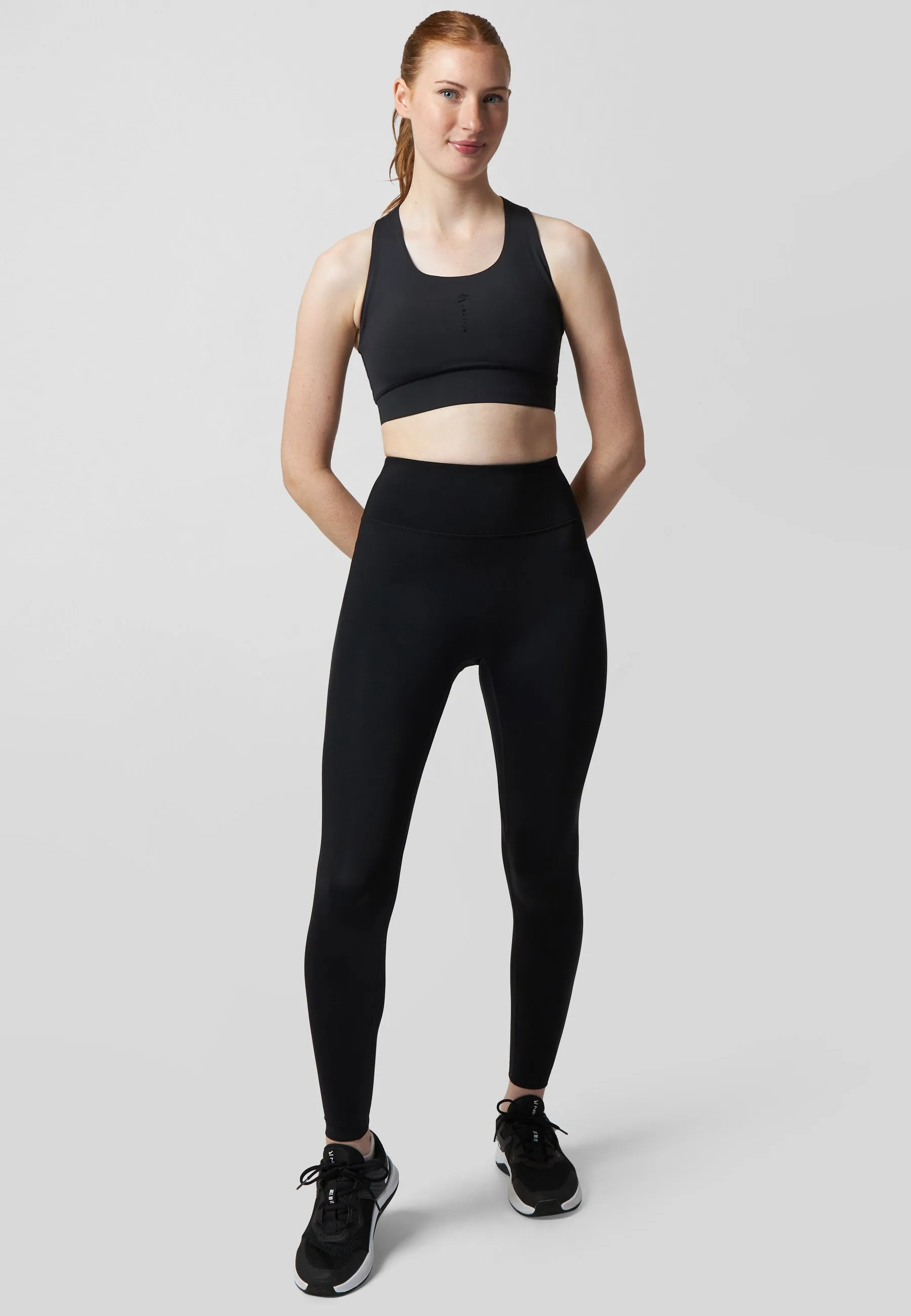 Everyday High Waisted Leggings - Black