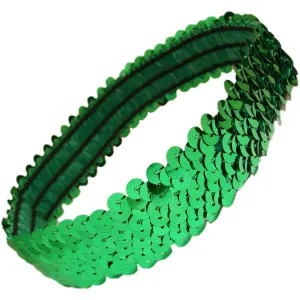 Green Sequin Headband