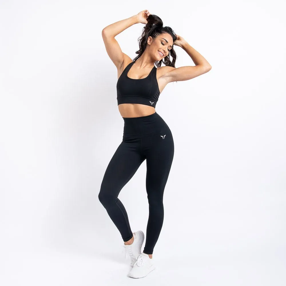 Hera High-Waisted Leggings - Black