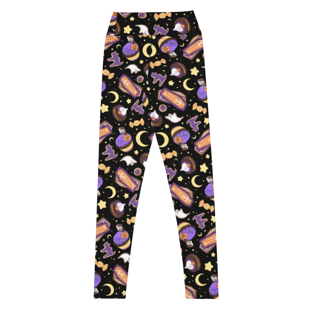 High-waisted Halloween Treat Leggings