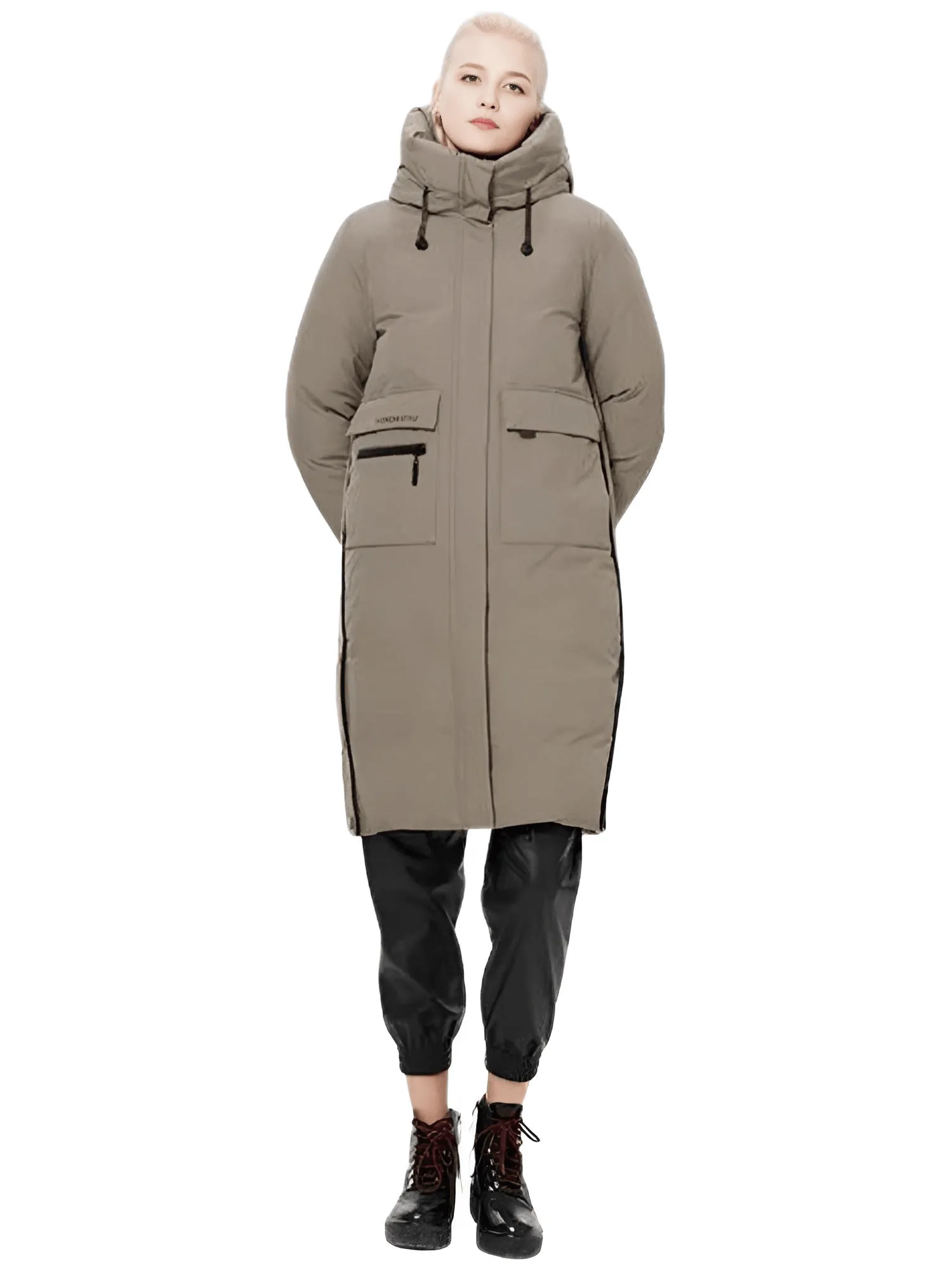 ICEbear Women's Long Winter Jacket With Big Pockets