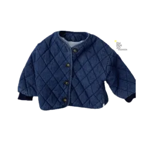 Kid's Denim Jackets Coat For Winter Outfits