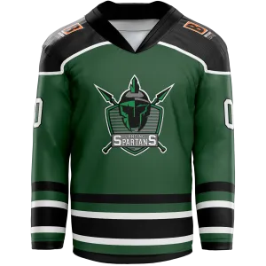 Lansing Spartans Youth Goalie Sublimated Jersey