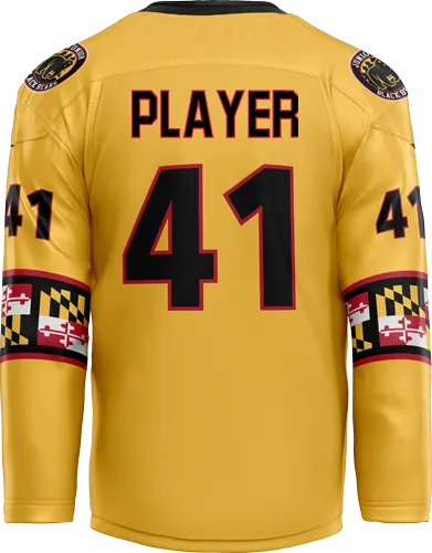 MD Jr Black Bears Adult Goalie Sublimated Jersey