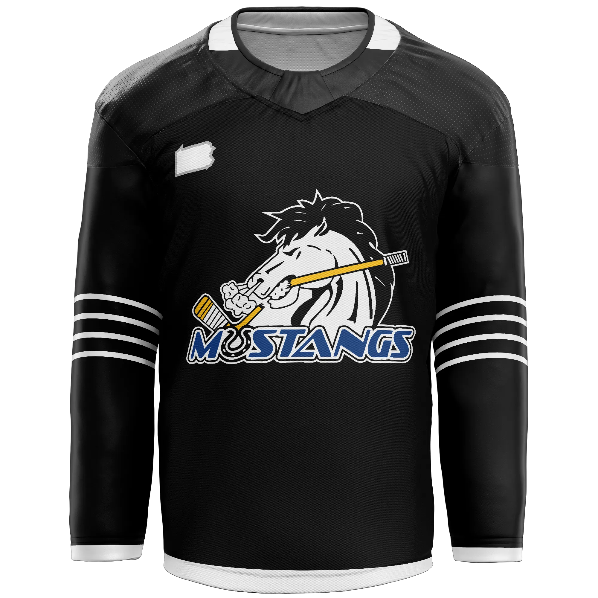 Mustangs Adult Goalie Sublimated Jersey