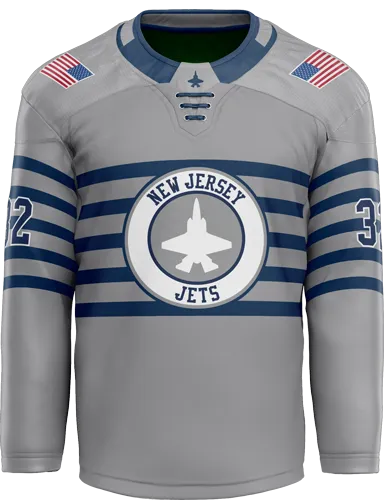 NJ Jets Adult Goalie Jersey