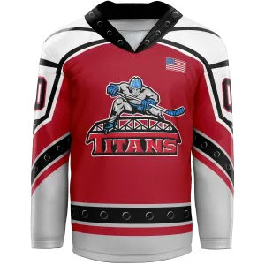 NJ Titans 2012/2013 Youth Goalie Jersey