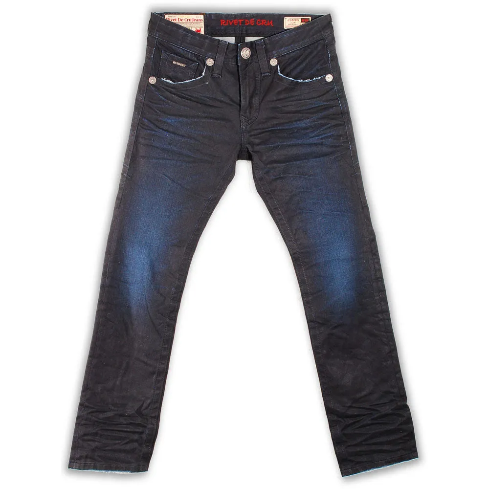 Rivet De Cru Obre Straight Leg Jeans Blue