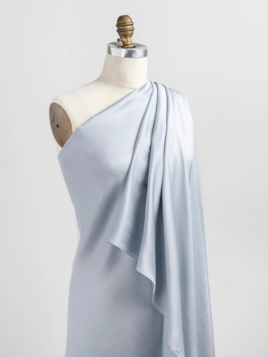 Tencel Lyocell Satin - Light Blue