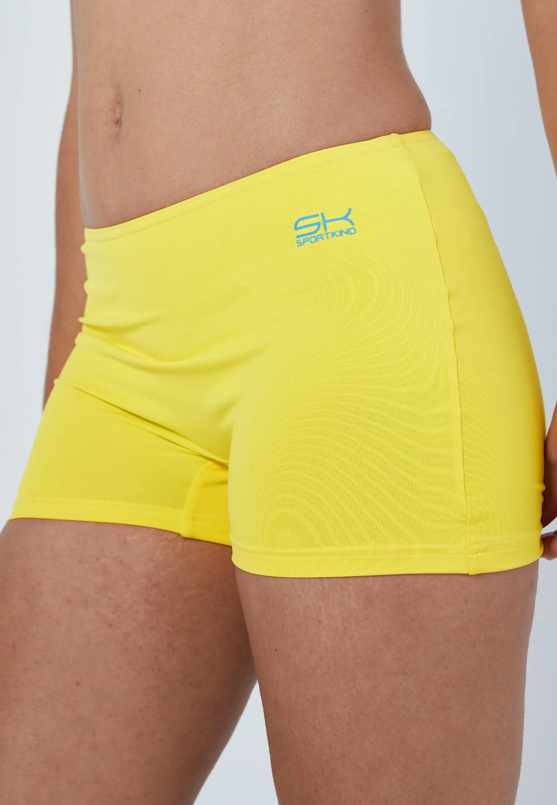 Tennis Shorts / Hotpant, yellow