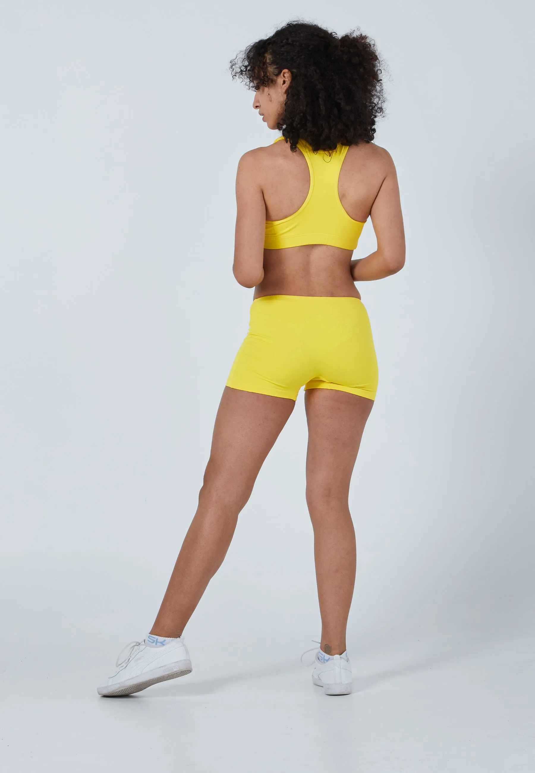 Tennis Shorts / Hotpant, yellow