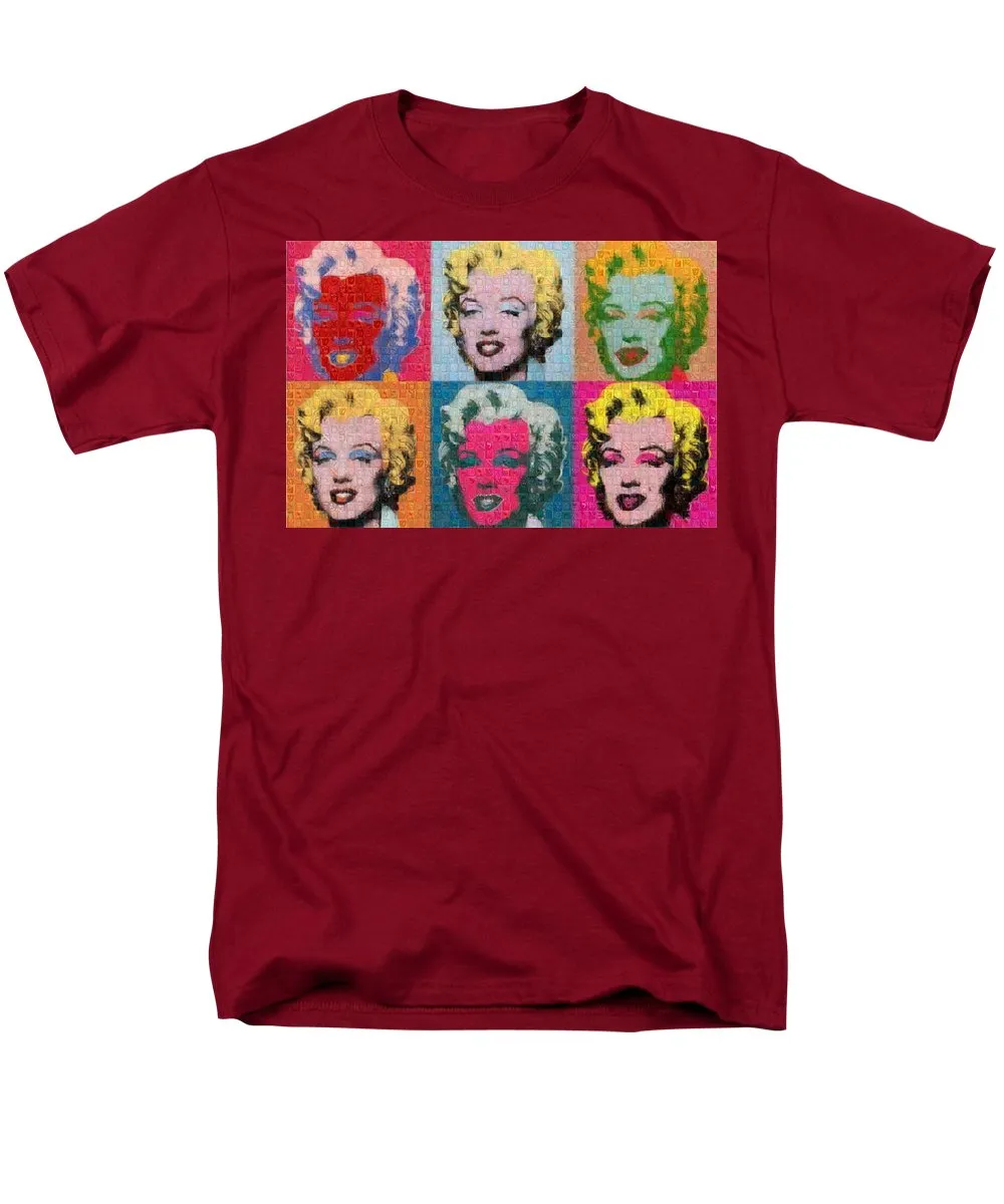 Tribute to Andy Warhol - 2 - Men's T-Shirt  (Regular Fit)