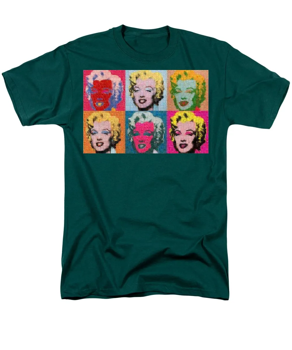 Tribute to Andy Warhol - 2 - Men's T-Shirt  (Regular Fit)