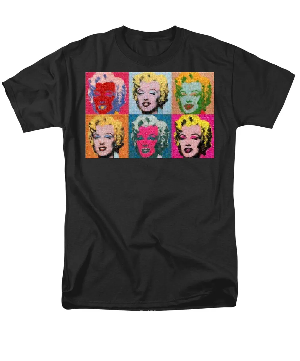 Tribute to Andy Warhol - 2 - Men's T-Shirt  (Regular Fit)