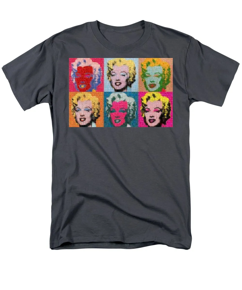 Tribute to Andy Warhol - 2 - Men's T-Shirt  (Regular Fit)