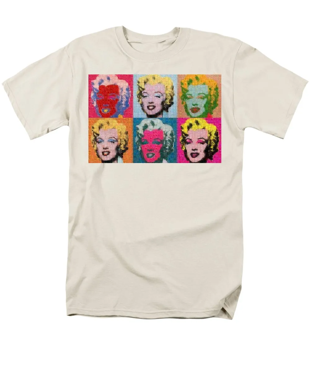 Tribute to Andy Warhol - 2 - Men's T-Shirt  (Regular Fit)