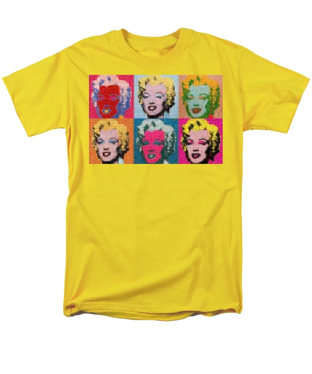 Tribute to Andy Warhol - 2 - Men's T-Shirt  (Regular Fit)