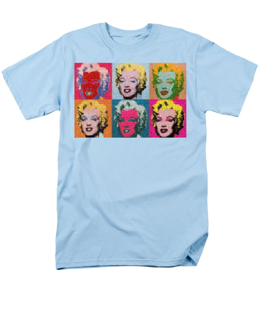 Tribute to Andy Warhol - 2 - Men's T-Shirt  (Regular Fit)