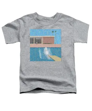 Tribute to Hockney - Toddler T-Shirt