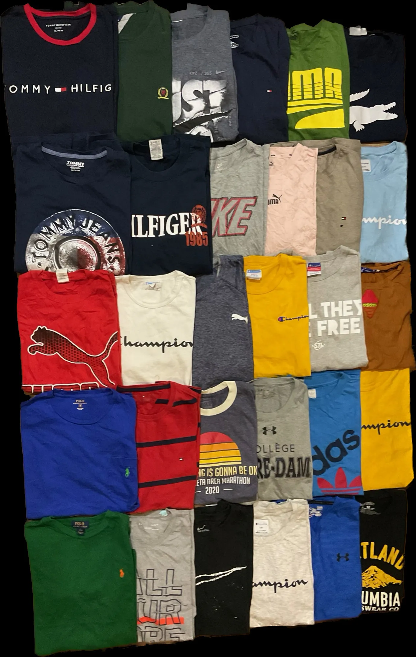 Vintage and Modern Branded Tshirts - 50 Pcs