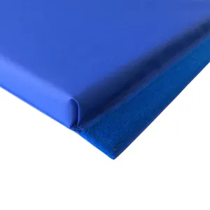 White Non-Folding 1.8m Mat with 4 Sides of Velcro