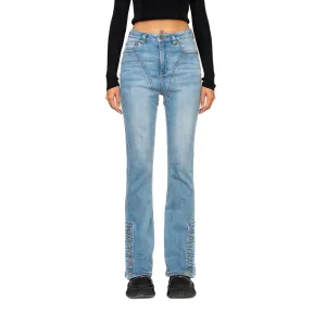 WildWorld Rider Mermaid Jeans In Blue